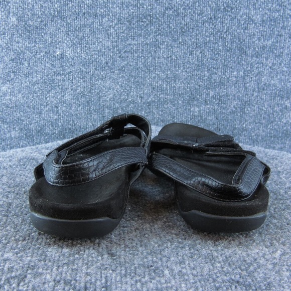 Vionic Amber Women Gladiator Sandal Shoes Black Synthetic Size 6 Wide - Picture 5 of 10